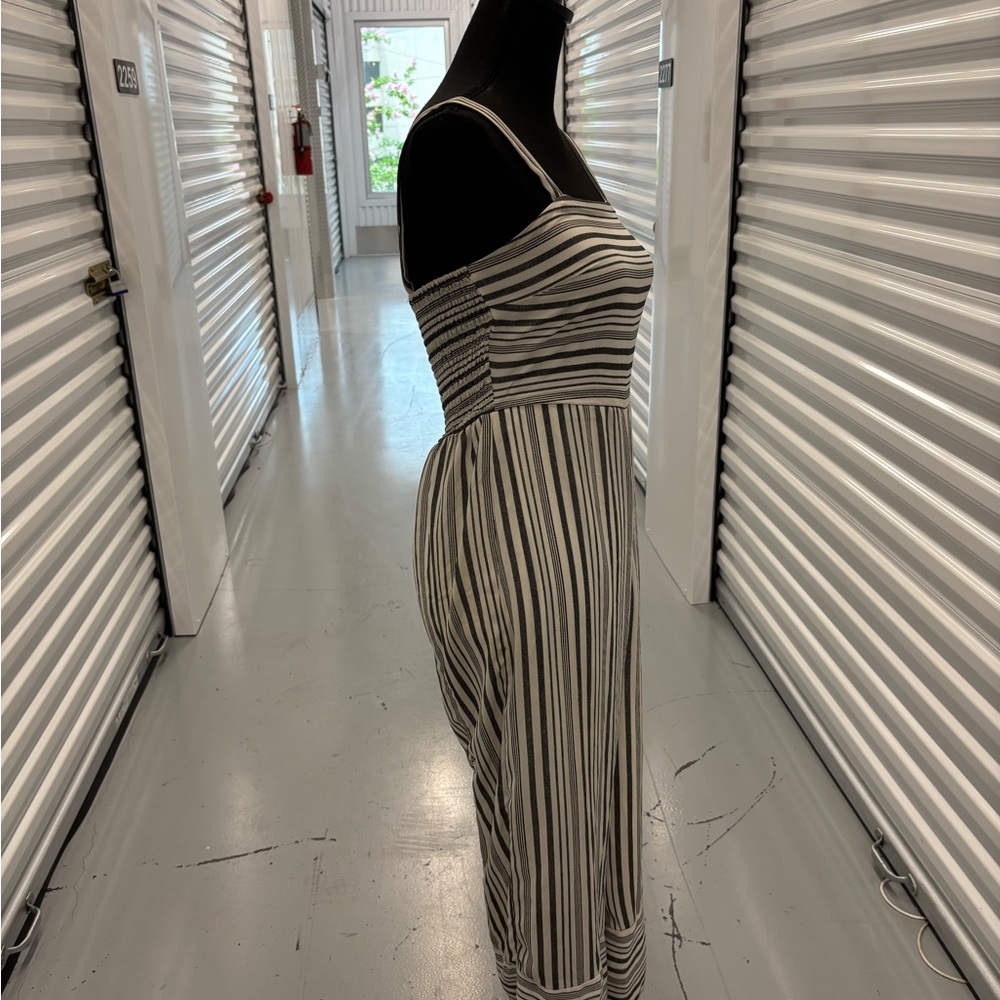 Japna Black and White Midi Jumper Sleeveless - Picture 7 of 9